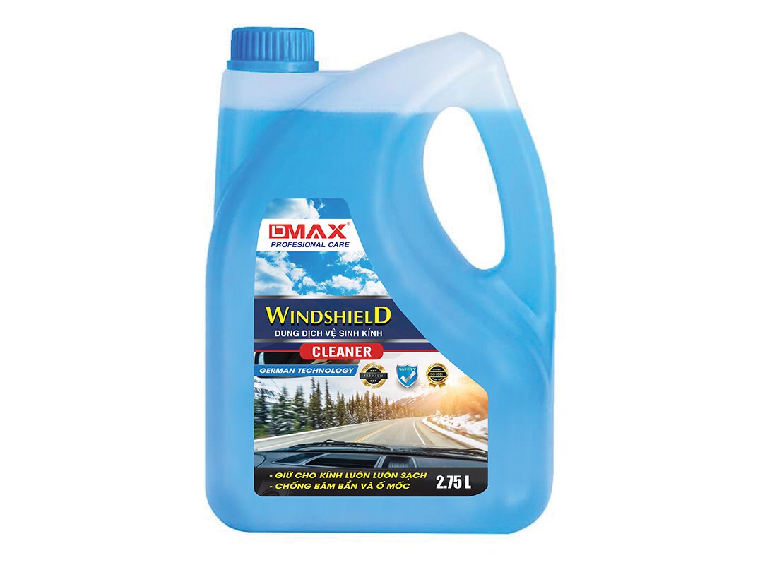 Dung dịch nước rửa kính Dmax - Windshield Cleaner 2,75L